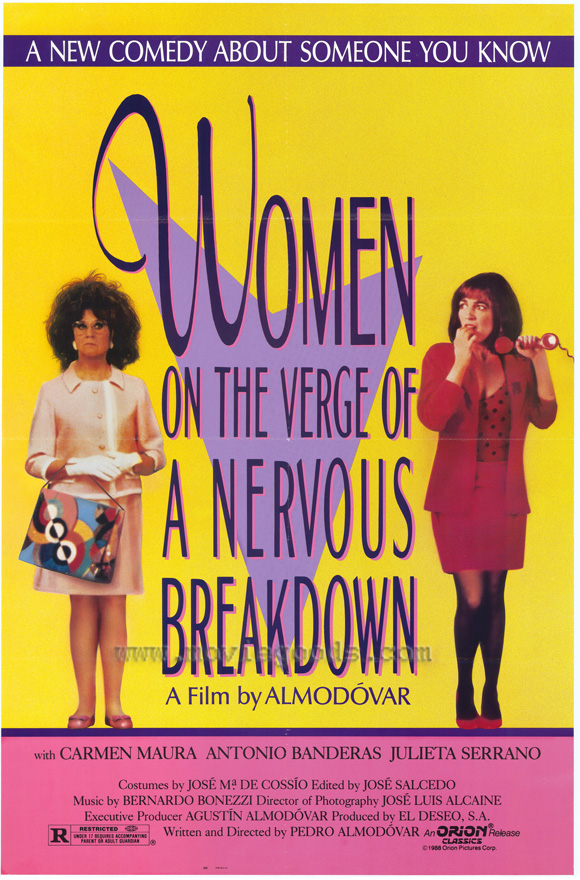 Women on the Verge of a Nervous Breakdown (Mujeres al borde de un ...
